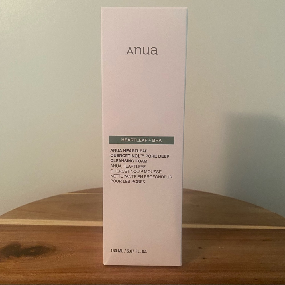 Anua Heartleaf Pore Deep Cleansing Foam 150ml/5.07 fl oz New Sealed